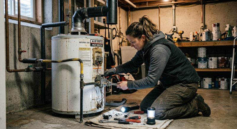 Gas Water Heater Repair in Katy, TX
