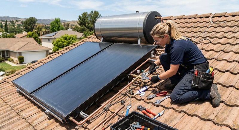 Solar Water Heater Maintenance in Columbus, OH