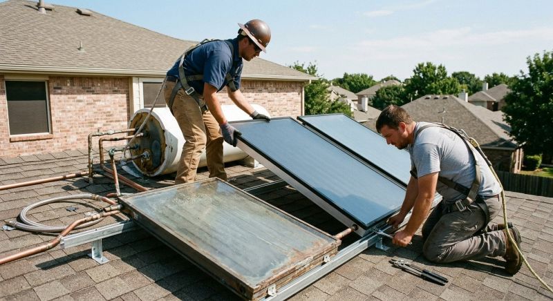 Solar Water Heater Replacement in Katy, TX