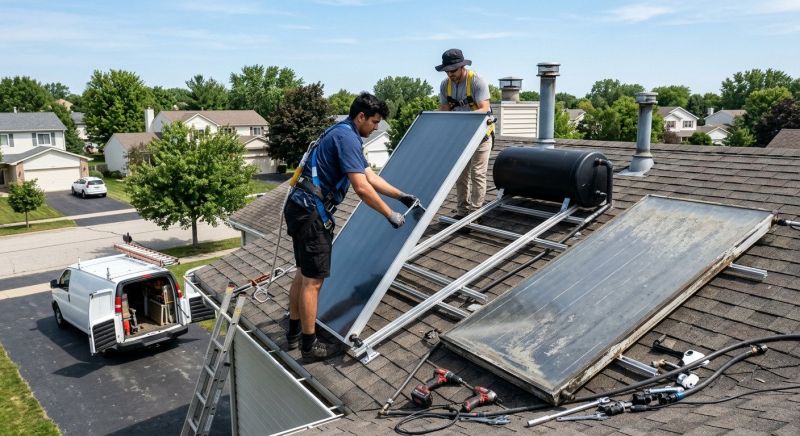 Solar Water Heater Replacement in Austin, TX