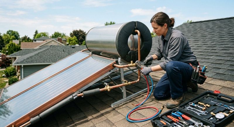 Solar Water Heater Service in Kansas City, MO