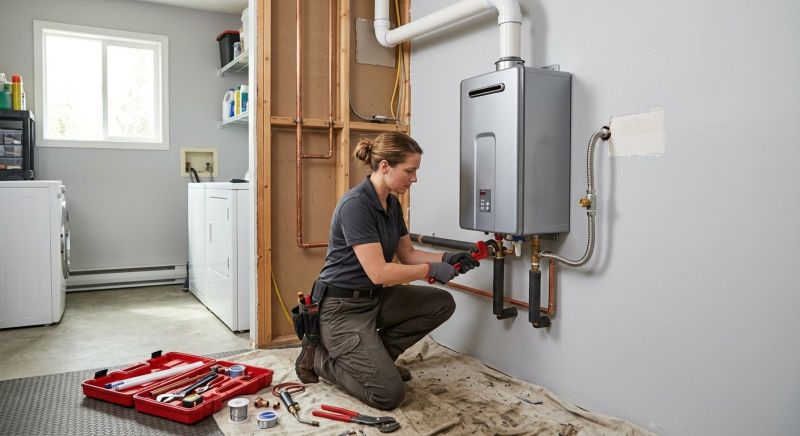 Tankless Heater Installation in Fredericksburg, VA
