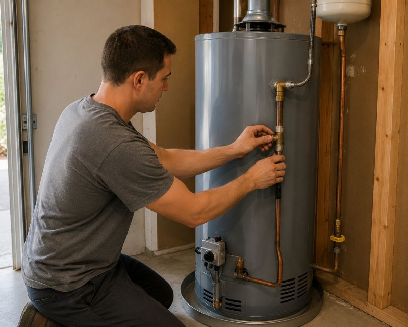 Gas Water Heater Replacement in Katy, TX