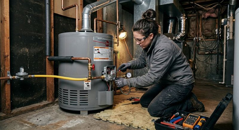 Propane Water Heater Repair in Fredericksburg, VA