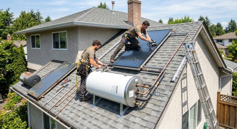 Solar Water Heater Replacement in Austin, TX