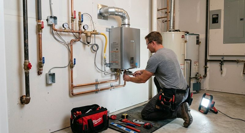 Tankless Heater Installation in Denver, CO